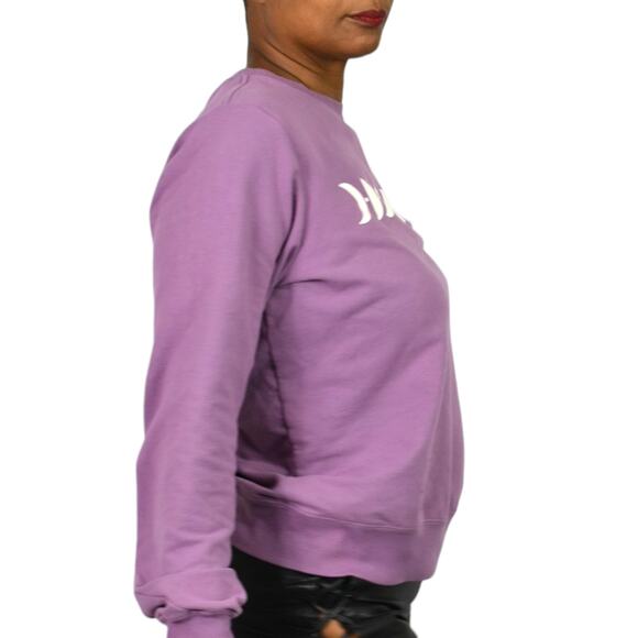 Wildfox Moon Phases Sweatshirt Purple White Graphic Celestial Crewneck Medium - Picture 12 of 13